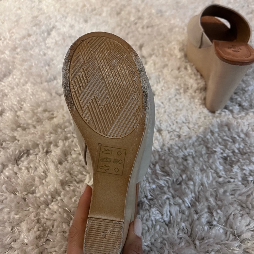 Beige Wedges - image 4